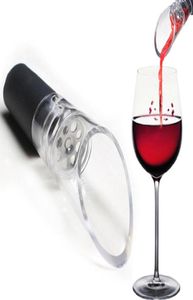 Acryl beluchting pourer Decanter Wijn beluchting schenker Nieuwe draagbare wijnbeurt Wine Accessories DHL2756080