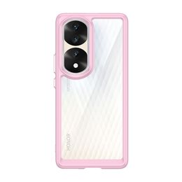 Acryl Gevallen Voor OPPO A98 A79 A58 A78 A2 A1 Reno 10 Vinden X6 F23 Pro 4G 5G Shockproof Armor Cover Telefoon TPU Grens Case