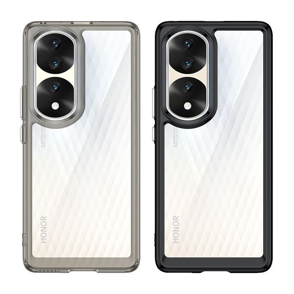 Fundas acrílicas para Samsung A35 A55 Xcover 7 S24 A15 A05 A05s A25 A24 A54 A14 S23 FE Ultra Plus 5G funda de teléfono a prueba de golpes