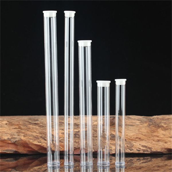 Tube d'encens transparent acrylique 20g bâtons d'encens épaississement baril boîte de rangement paquet coffrets cadeaux JL1827