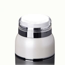 Acryl Cr￨me Jars Parfum Bottle 30g 50g Drukpomp Airless Cream Emulsieflessen Masker Huidverzorgingsproducten Verpakking 50 stks/Lot