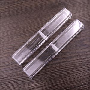 Caja de lápices de regalo de acrílico Caja de bolsa de pluma de plástico Cajas de embalaje de cristal transparentes como regalos del festival 0 55bs Y2