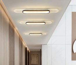 Les plafonniers LED modernes en acrylique pour le salon chambre à coucher de cuisine Corridor Corridor Balcon Home Plafond LAMPLURE 3246139