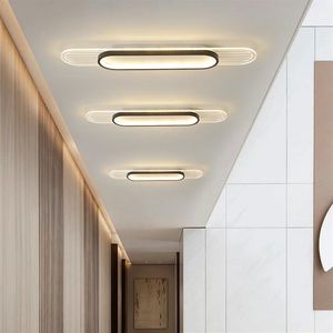 Acryl Moderne LED -plafondlampen voor woonkamer Slaapkamer Keuken Cloakroom Corridor Toegang Balkon Huis plafondlamp FICUTE318S