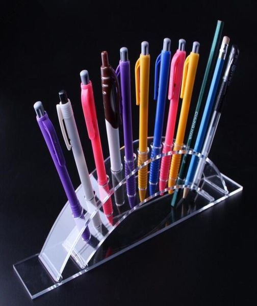 Soporte de lápiz acrílico Pincel cosmético Sala de ojos Color Pencil Pen Pen Spand Spand Soport Support Soporter Pencil de cristal She99993990