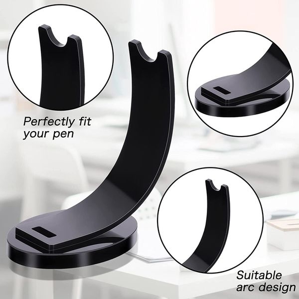 Porte-stylo acrylique stylo présentoir porte-crayon stylo plume stylo à bille présentoir pour bureau d'école à domicile