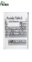 Acryl Periodiek systeem met elementen Toon kinderen LesERVAARDERING VAARDAG LERAARS039S DAG Geschenken Chemisch element Display Card Home Deco8352371