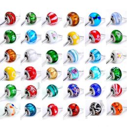 Acryl, Plastic, Lucite Bead Charms voor armband Acryl Big Hole Loose Fit Bangle Drop Delivery Sieraden Losse kralen Dhfez