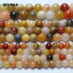 Acrylique Plastique Lucite Meihan jade coloré naturel 6mm 8mm 10mm perles de pierres rondes lisses pour la fabrication de bijoux cadeau de conception de bricolage 230621