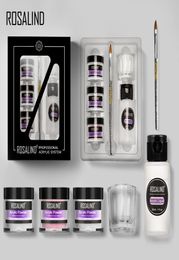 Acryl Poeder Set Dompelen Carve Kristal Poeder Gel Voor Nagelverlenging Builder Gereedschap Manicure Set Acryl Nagel Kit7371491