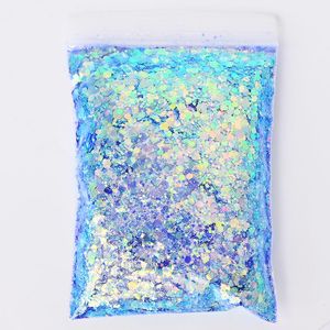 Acrylic Powders Liquids 1000g Nail Art Glitter 3D Flakes Powder Laser Holographic Gradient Square Loose Glitter Chunky Sparkly Sequins Nail Decoration 230711