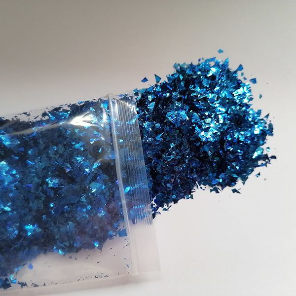 Polvos acrílicos Líquidos 100 g Ultra Thin Poly Color Sólido Nail Confeti Irregular Glitter Flakes Craft Etiqueta Chunky Rojo Negro Azul Decoración 230925