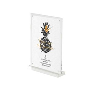 Acrylic Sign A5 Holder Display Stand Desktop Reclame Sign Board