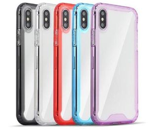 Acryl -siliconen iPhone -hoesjes voor iPhone 14Promax 13Promax 12Promax en alle Samsung -telefooncover Case A11 A21 A30 A507998441