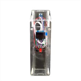 Pistolet de mesure de température acrylique pour robot arduino projets de technologie de kit de bricolage avec thermomètre OLED Robot programmable