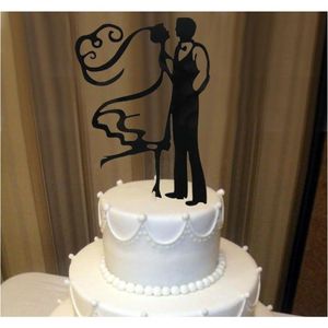 Acrylique le marié décorations de gâteau de mariage drôles décoration personnalisée Topper Oh011 94Jt5254W