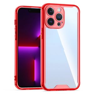 Acryl TPU transparante telefoonhoesjes voor iPhone 14 1,5 mm pc-achterkant