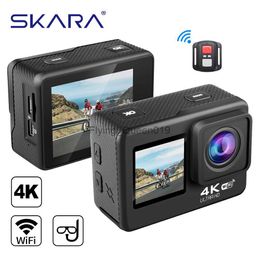 Caméra d'action 4K 60FPS 2.0 LCD EIS, double écran, WiFi, étanche, télécommande 4X 9 Pro, enregistreur vidéo de Sport HKD230828