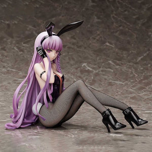 Acción liberando Danganronpa Kyoko Kirigiri Bunny figura de acción de chica sexy figura de acción de PVC juguete 21,5 CM colección modelo regalos de muñecas