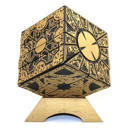 Actie speelgoed Figuren 1 1 Hellraiser Puzzle Box Moveerable Lament Horror Terror Figuren Film Serie Hellraiser Cube Volledig Pinhead Prop Figurine Toy 230203