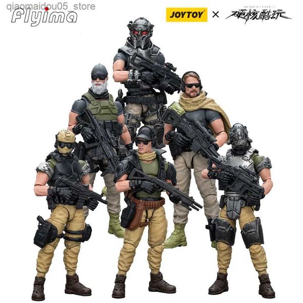 Action Toy Figures 1/18 Joytoy Hardcore Cool Action Caractère de caractère mercenaire Kina 6 morceaux de modèle d'anime pour livraison gratuite