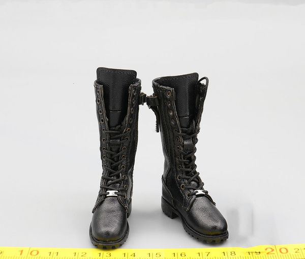 Action Toy Figures 1/6 DAMTOYS DMS038 Residents of the Evil Game Personnage Joueur Femme Long Hollow Shoe Boot Platform Bracket For Scene Component 230713