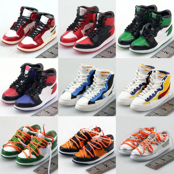 Action Toy Figures 1/6 Scale Soldier Fashion Chaussures de sport creuses Baskets à lacets High Top Basketball Shoes Modèle pour 12 pouces Action Figures Body 230713