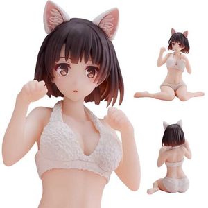 Actie speelgoedcijfers 10cm animekato megumi katoorfiguur saekano hoe een saaie vriendin pyjama's anime figuur figuur figuur figuren te grootbrengen model speelgoed y2404253eo8