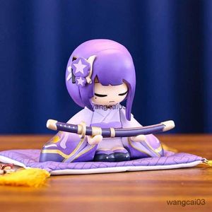 Action Toy Figures 10cm Genshin Impact Beelzebul Xiao Klee Anime Figure Cute Doll Assis Mode