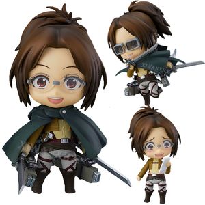 Actie speelgoedfiguren #1123 Hange Zoe Attack on Titan Anime Figuur Hanji Shingeki No Kyojin Action Figuur #775 Erwin Smith Figuur Collectible Doll Toy 230814