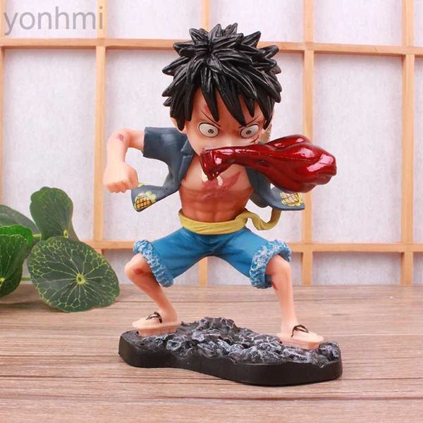 Figuras de juguete de acción 13 CM Figura de Luffy de una pieza GK Transformar brazo de cambio Figura de anime caliente Decoración Muñeca Modelo Colección Juguete para niños Regalo de cumpleaños 24319