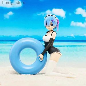 Action Toy Figures 13cm re Life dans un monde différent à partir de zéro figure d'anime REM Lifebuoy Position Gabine