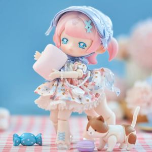 Actie Speelgoedfiguren 14 CM Penny Box DREAMLRE THEE DEEL Obtisu11 Poppen Kawaii Hartkloppingen Sprout Bjd Ornamenten Beeldjes Desktop Gift 231207