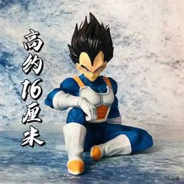 Actie speelgoedcijfers 15 cm anime Actie Figuren Gk Self Vegeta Figuur Modelverzameling Super Saiyan Bejita standbeeld speelgoedcadeaus