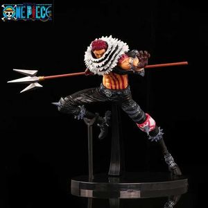 Action Toy Figures 15cm Anime One Piece Figure Charlotte Katakuri King of Artist Action Figure PVC MODEL TOYS COLLECT