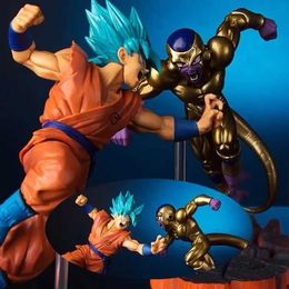 Actie Toy Figures 15 cm Anime Super saiyan Goku PVC Action Figure Collectible Model pop speelgoed