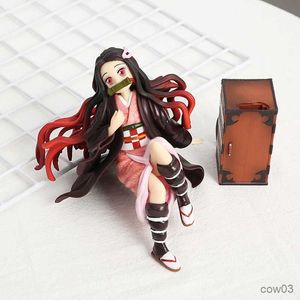 Actie speelgoedcijfers 15cm Demon Slayer Figuur Anime Actie Figuur Model Verzameling Statue Figurine Doll Kids speelgoed voor verjaardagscadeau R230821