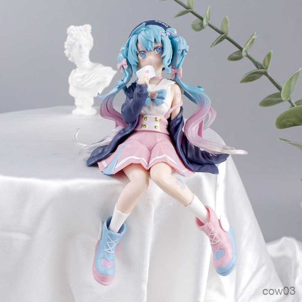 Action Figurines 15 CM Fille Hatsume Miku Figure Action Figure Anime Figure Modèle Jouets Figure Collection Poupée Cadeau R230711