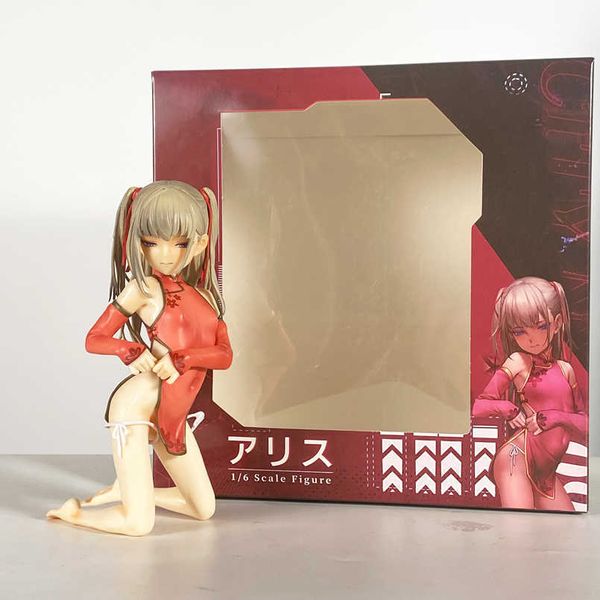 Figuras de juguete de acción 15 CM Vibrastar Anime japonés Sexy Girl CITY no.109 Alice 1/6 PVC figura de acción juguetes de modelos coleccionables para adultos regalos de muñecas AA230413