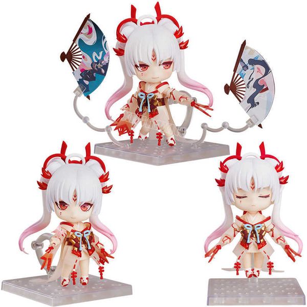 Figuras de juguete de acción # 1608 Onmyoji Honkaku Gensou RPG Shiranui Figura de anime Onmyoji Shiranui Figura de acción Colección Modelo Muñeca Juguetes Regalo 10 cm AA230413