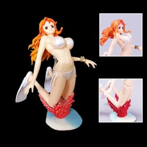 Action Toy Figures 16 CM Pièce Maillot De Bain Nami Anime Figure Action Figure Collection Modèle Décoration Enfants Jouet Cadeau Enfants Ornement Poupée R230710