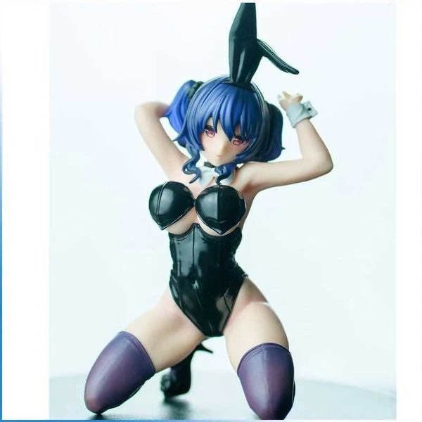 Action Toy Figures 17cm B Full Original Anime Bunny Girls Figure Mocha-chan 1/6 PVC Action Figure Adults Collection Modèle Toys Hentai Doll Gifts Y240425TLQY