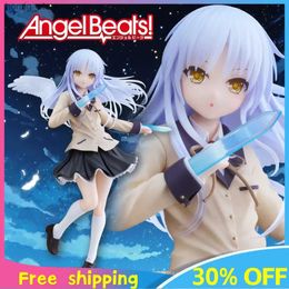 Action Toy Figures 18cm Angel bat Figure Figure Kanade Tachibana Kanade Fighting Stance Double Sword Kawaii Model Doll Peripherals Small Figure Gift Toy Y240415