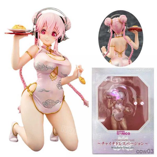 Figurines d'action 18cm Emon Restaurant Collection Super China Dress Ver. Sexy Girl Anime Character Super Mandarin Dress Action Character Toys R230711