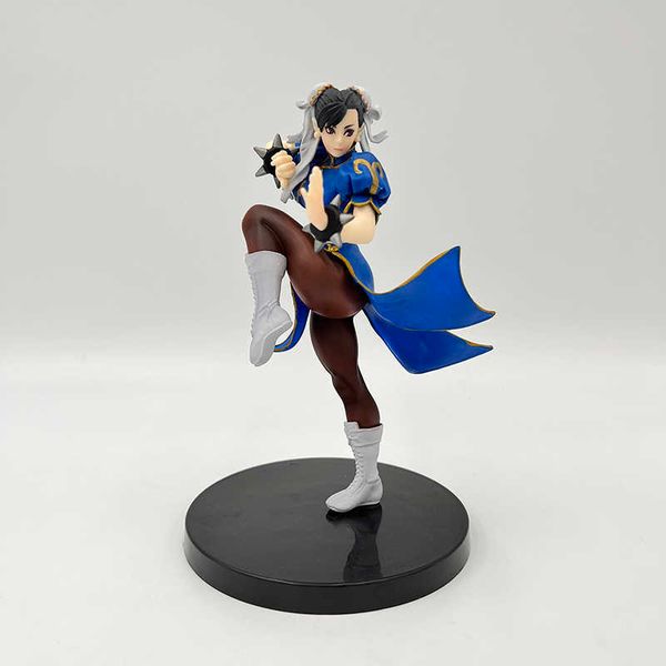 Figuras de juguete de acción 18 cm POP UP PARADE Street Fighter Figura de anime Chun Li Traje de batalla Figura de acción Figura de chica sexy Colección Modelo Muñeca Juguetes