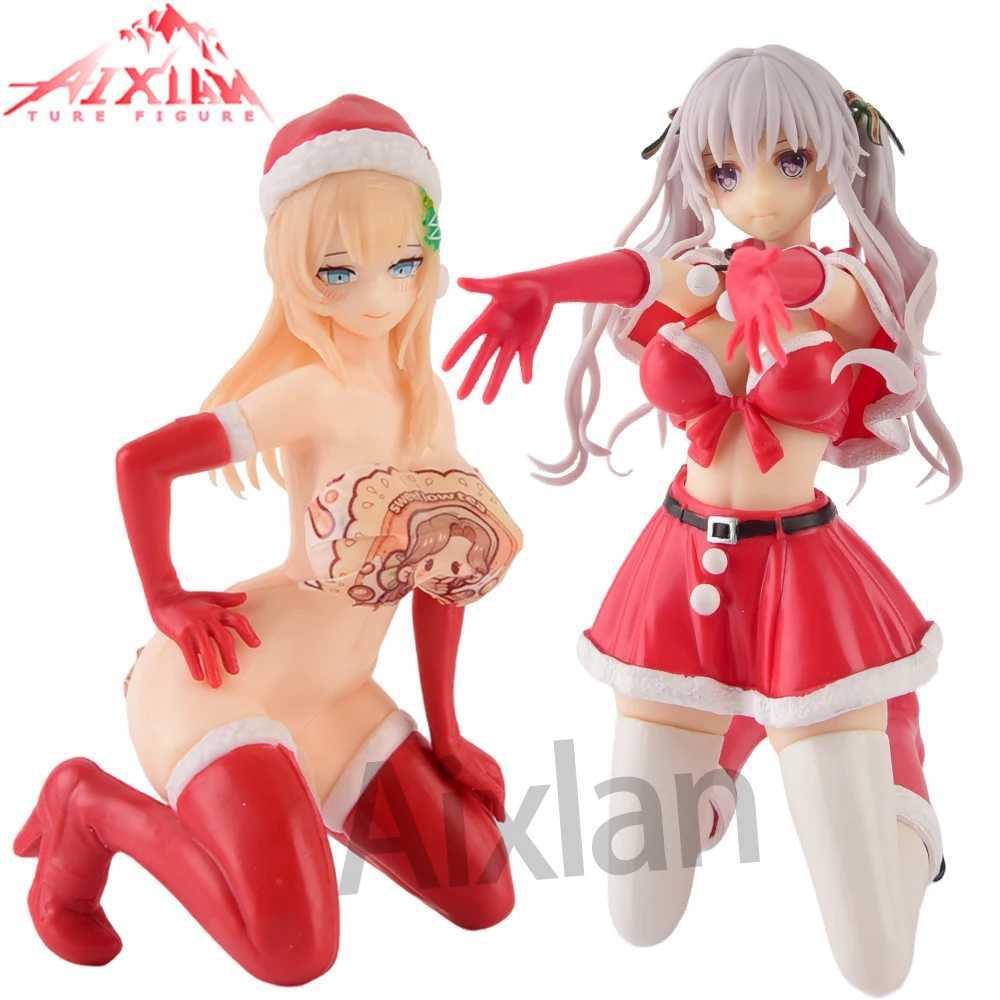 Actie speelgoedfiguren 18cm skytube anime figuur hiiragi yukibana hentai sexy meisje pvc actie figuur kerstcadeaus collectiemodel volwassen speelgoed poppen y240425dsmq