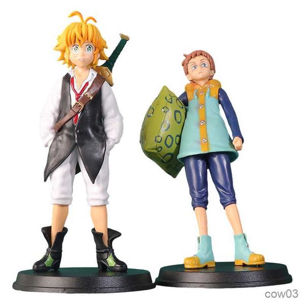 Figurines d'action 18cm The Seven Deadly Sins Dragon's Judgment Anime Figure Meliodas Harlequin Action Figure Ornements Collection Modèle Jouets Cadeau R230707