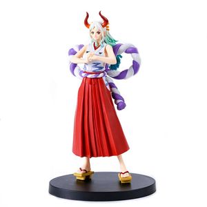 Action Toy Figures 19cm Yamato Figure Wano Country The GrandLine Lady Toys Figuras Anime Manga Figurine Collection Model Doll Gift 231206