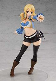 Actie speelgoedfiguren 2021 Japanse anime figuur Fairy Tail Originele Lucy HeartFilia/Natsu Actiefiguur Collectible Model Toys for Boys T230105