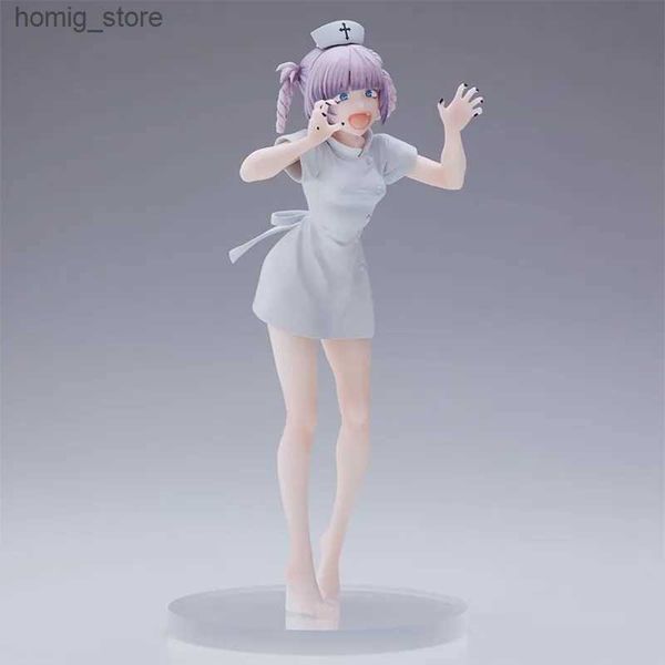 Action Toy Figures 20cm Call of the Night Anime Figures Nanakusa Nazuna Vampire Nurse Sexy Action Figure Collection Toys Hobbies Poupées japonaises Y240415